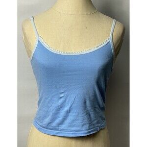 Women Tank Top Sky Blue Size S